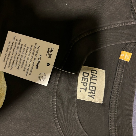 Gallery Dept Marble “Alone in Silence” Oversized Tee - Picture 3 of 3